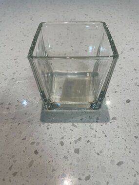 Glass Candle Holder